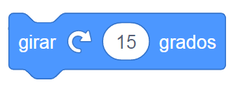 Scratch 3 - girar a la derecha