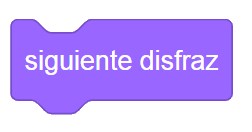 Scratch 3 - Siguiente disfraz