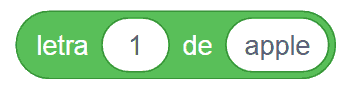 Scratch 3.0 - Bloques de operadores - Letra () de ()