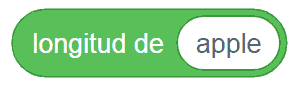 Scratch 3.0 - Bloques de operadores - Longitud de ()