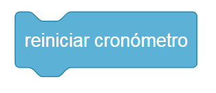 Scratch 3.0 - Bloque reiniciar cronómetro