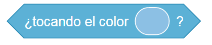 Scratch 3.0 - Bloques de sensores - ¿tocando el color ...?