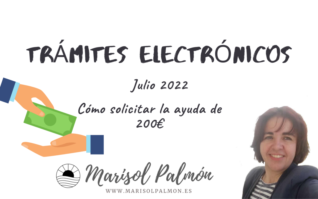 Cómo solicitar la ayuda de 200€